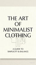 Minimalist Clothing